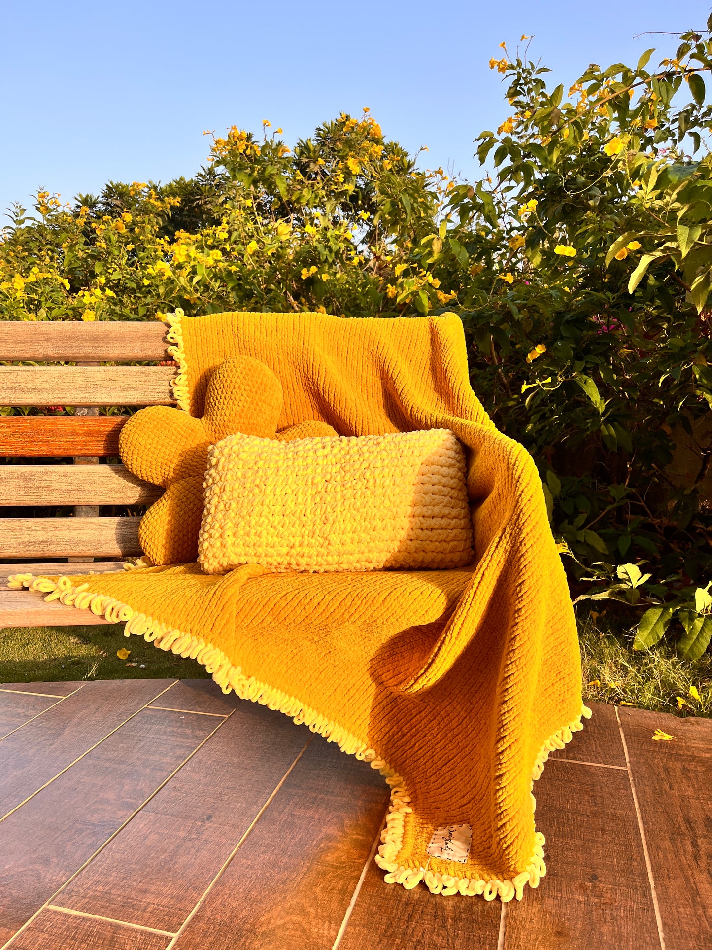 Butter Yellow Cushion