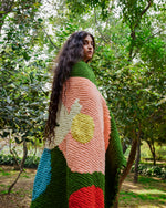 Verdant Bloom Throw