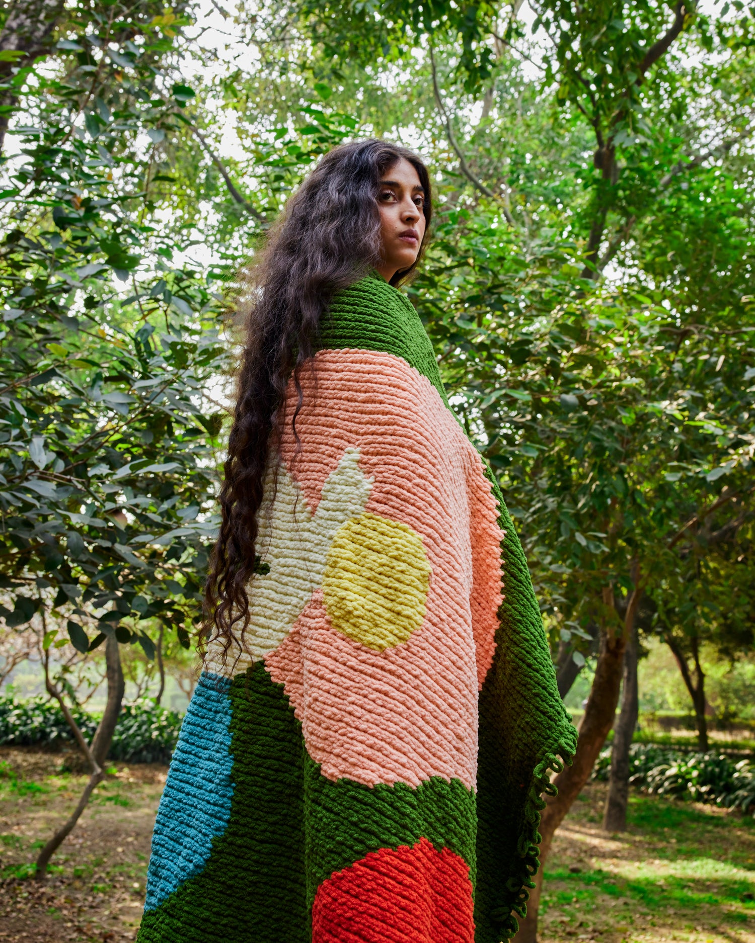 Verdant Bloom Throw