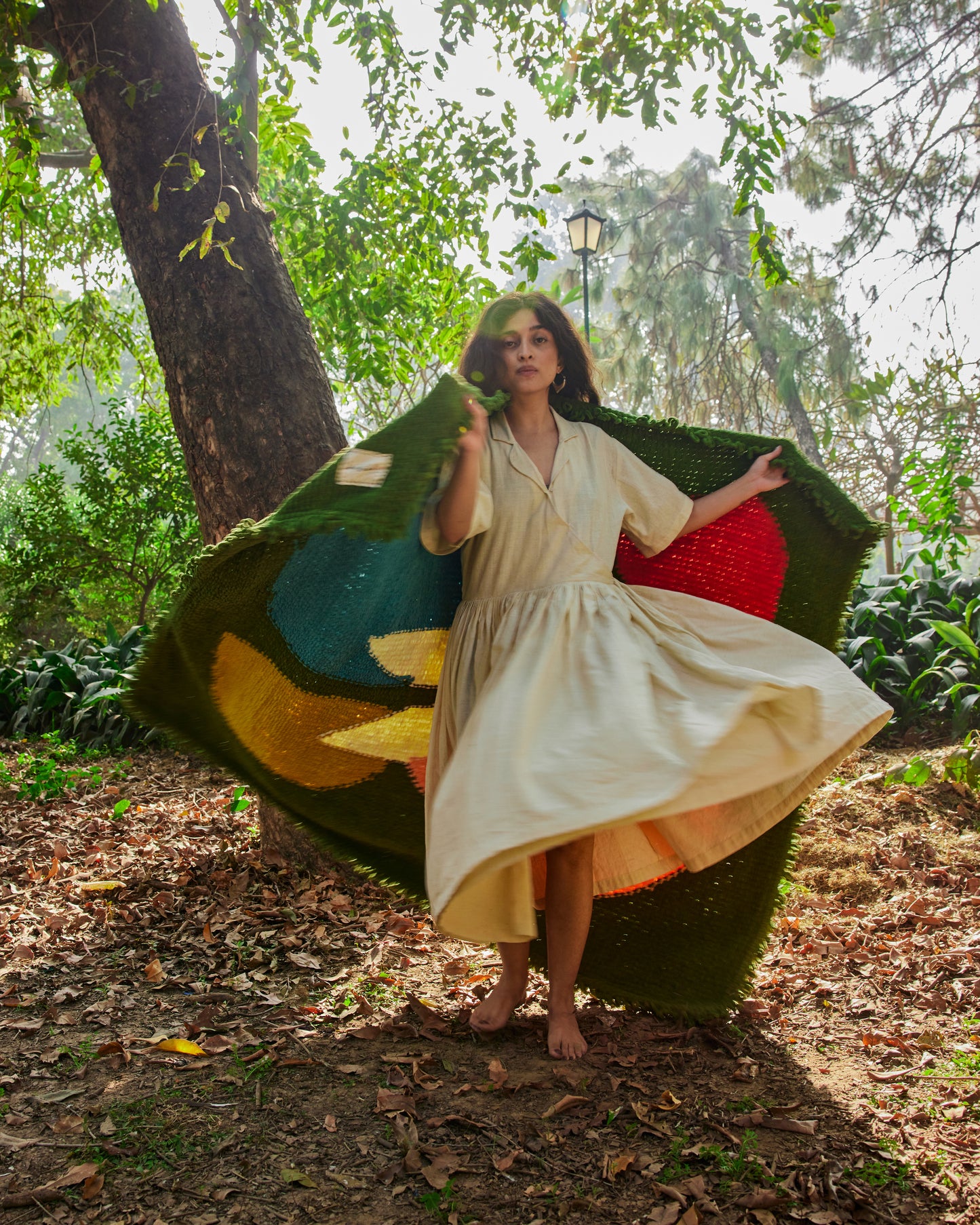 Verdant Bloom Throw