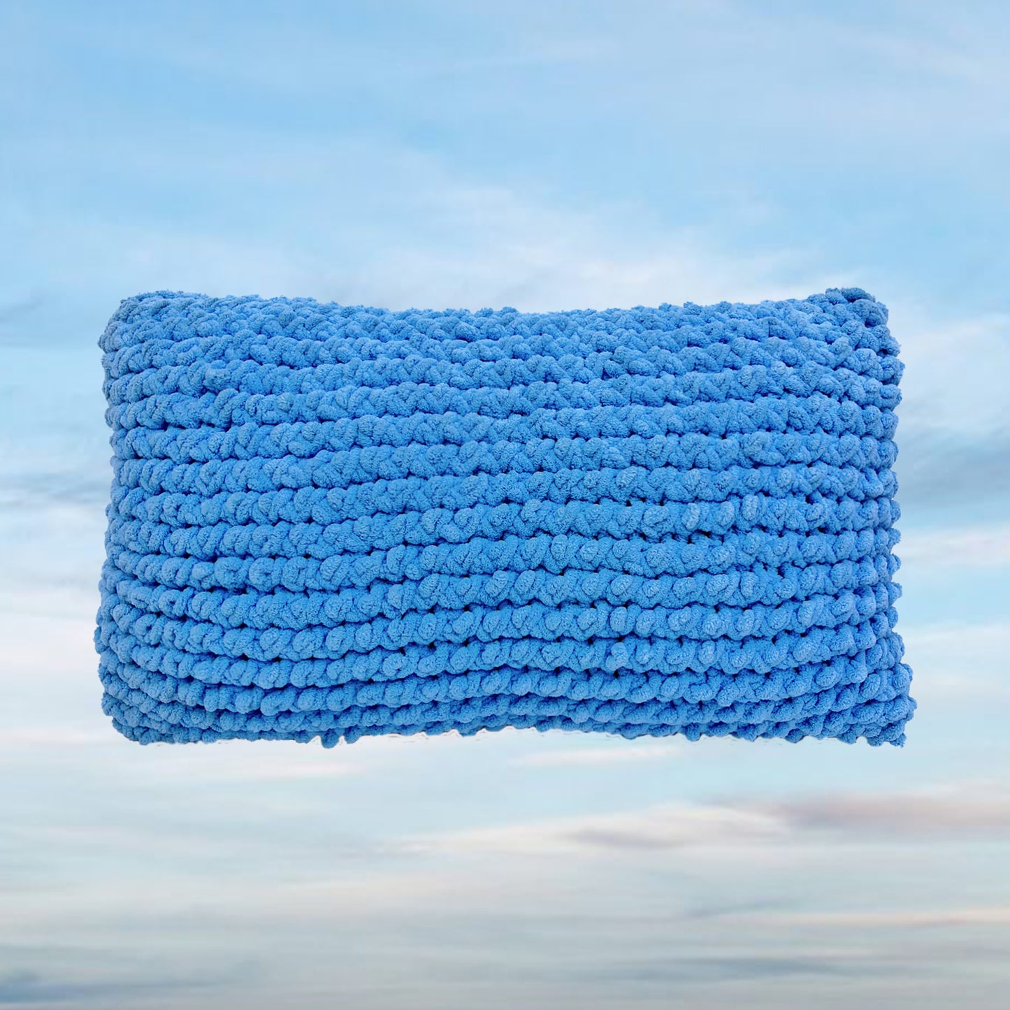 Sky Cloud Knit Cushion Cover