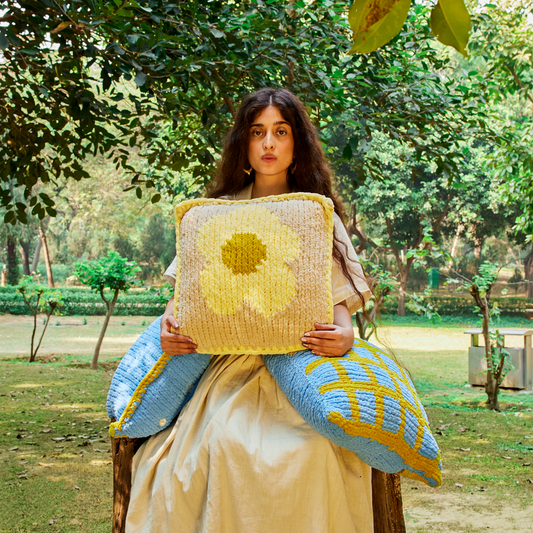 Flower From My Garden Cushion Cover