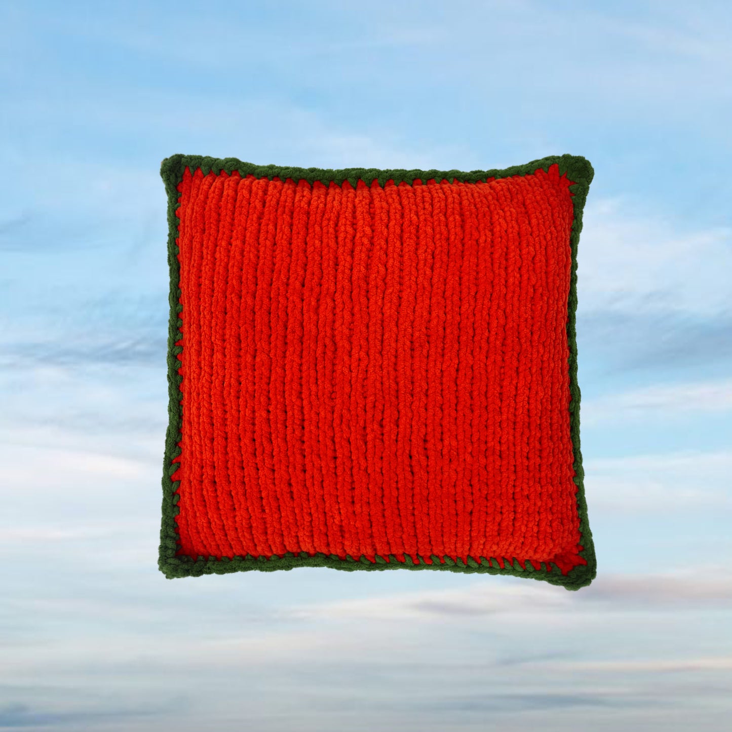 Verdant Field Plain Cushion Cover