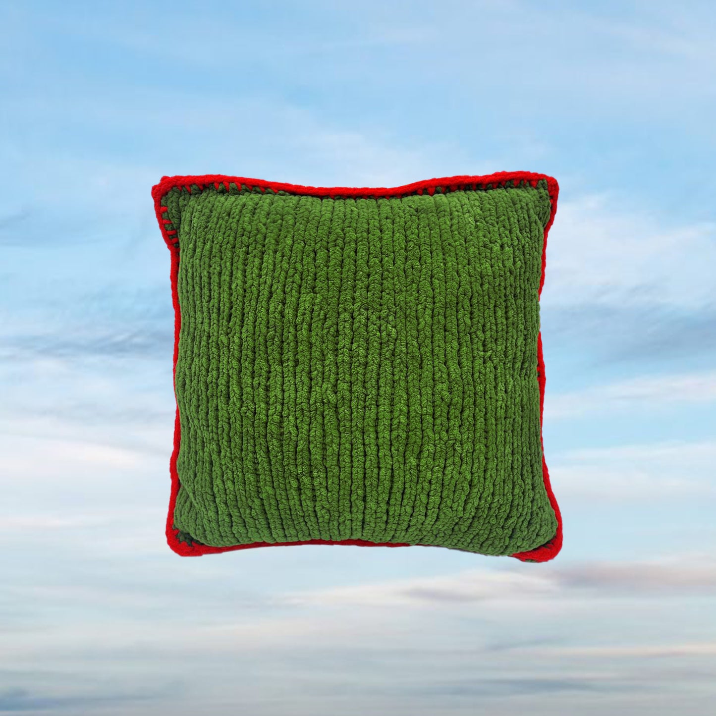 Verdant Field Plain Cushion Cover