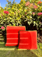 Ember Field Plain Cushion Cover