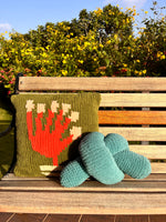 Sculpted Knot Cushion