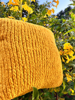 Wake & Bake Yellow Cushion
