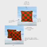Mossfire Check Cushion Cover