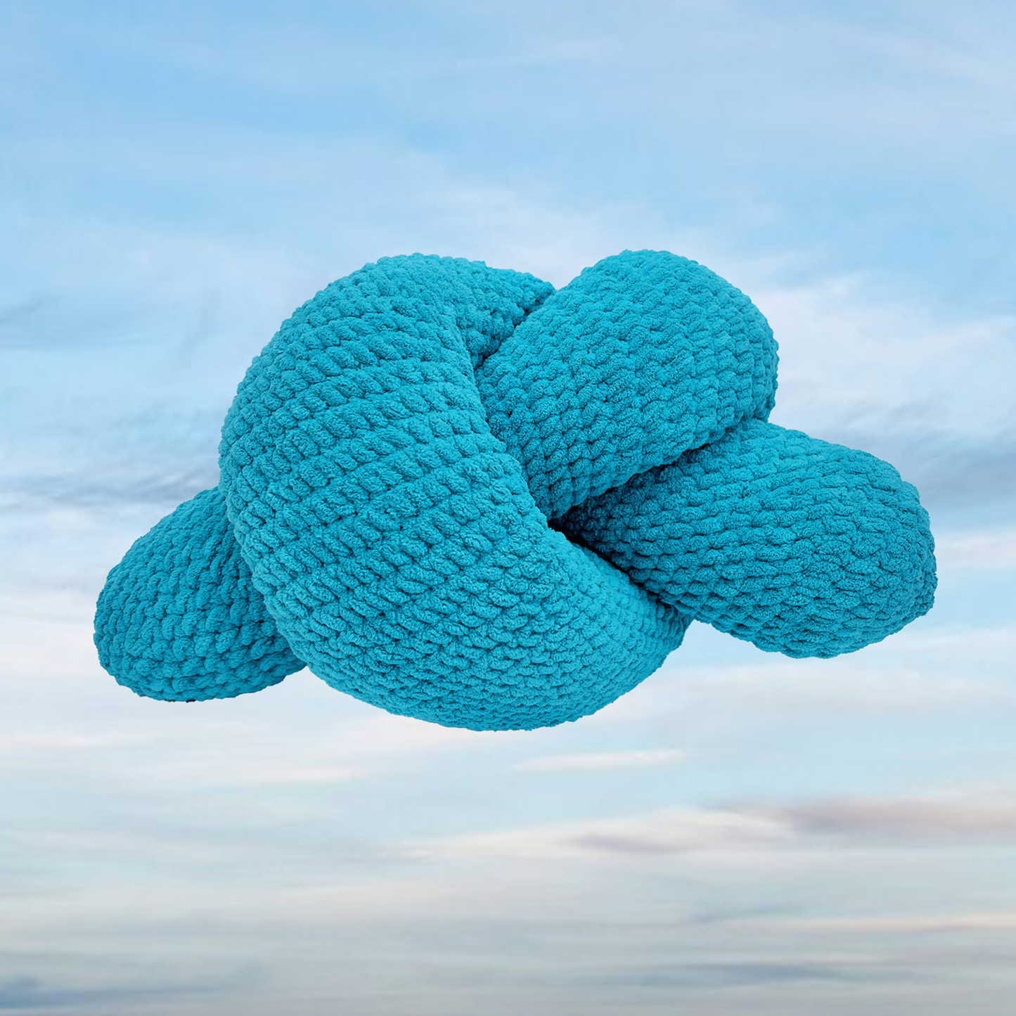 Sculpted Knot Cushion