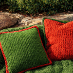 Verdant Field Plain Cushion Cover