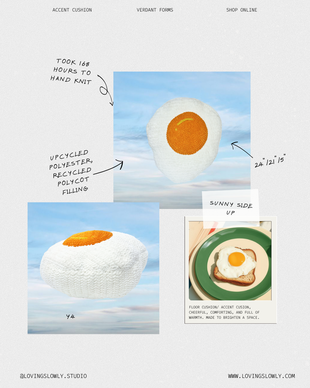 Sunny Side Up Cushion