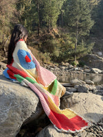 Joyous Abstraction Throw