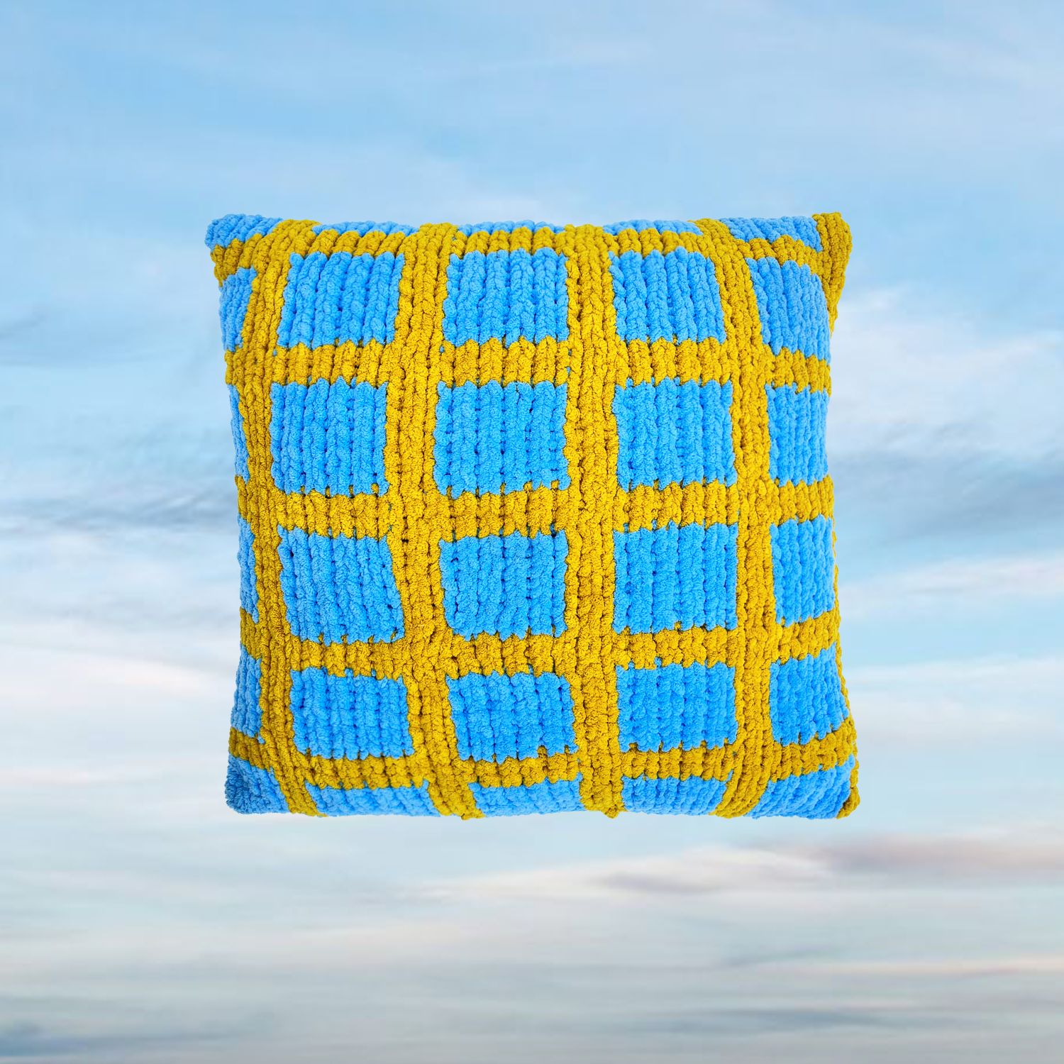 Maple Butter Waffle Cushion Cover